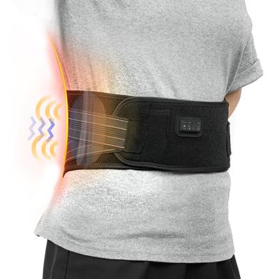 China Waist Support Belt Massager for Back Pain Graphene Waist Massager Belt Waist Massager Vibration for sale