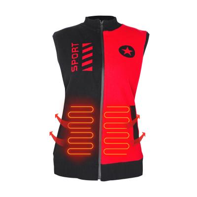 China Warm Breathable Wintwr Smart Heated Vest For Men's Skiing Heated Vest for sale