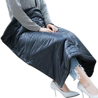 China We can customize designs battery heated shawl lithium battery heated shawl blanket portable heated blanket electric cape for sale