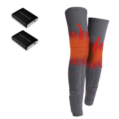 China Fast Heating Self Heating Magnetic Knee Support Electric Heated Knee Pads With Rechargeable Sports Knee Pads for sale