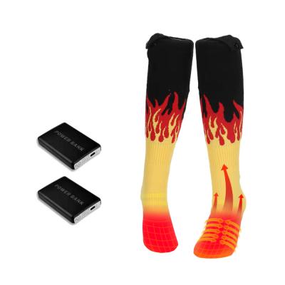 China Sock Recycling Heating For Winter With Battery Ski Enthusiast Socks High Quality Socks for sale