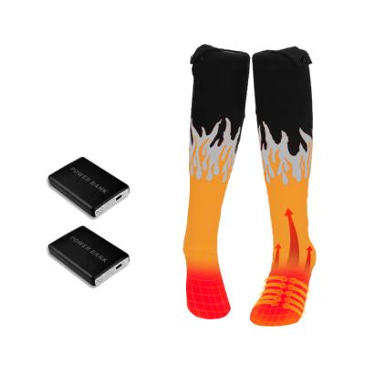 China Self Heating Socks Winter Socks Battery Recycling Ski Pack For Passionate Socks for sale