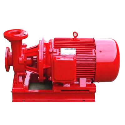 China Commercial Buildings Fire Fighting Used XBD-W Single Stage Horizontal Centrifugal Fire Pump for sale