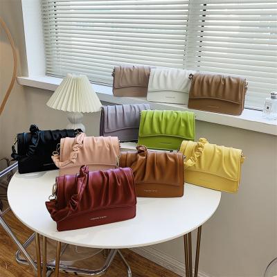 China 2021 High Quality New Simple Retro INS Cross - Elegant Body Shoulder Bag Ladies Fashion Handbags And Purses Purses for sale