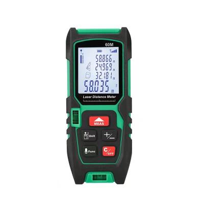 China 60 Meters 131*58*30mm Slim Body Color-Screen High Precision Laser Distance Meter Measuring Tools for sale