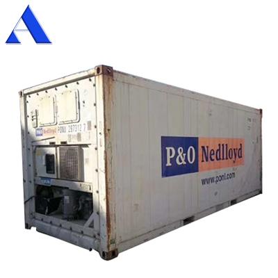 China Thermo Carrier Daikin King Refrigerator 20ft Food Used Reefer Container For Sale for sale