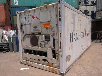 China Transportation And Storage Guangzhou Carrier Refrigerator Used Reefer Container 20ft Second Hand Shipping Containers for sale