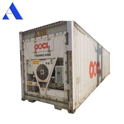 China 40HC used reefer shipping container second hand reefer container for sale 20ft 67.8 CBM for sale