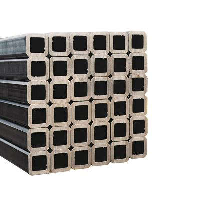 China High quality liquid pipe corrugated square tubing galvanized steel pipe rectangular iron tube price for car parks for sale