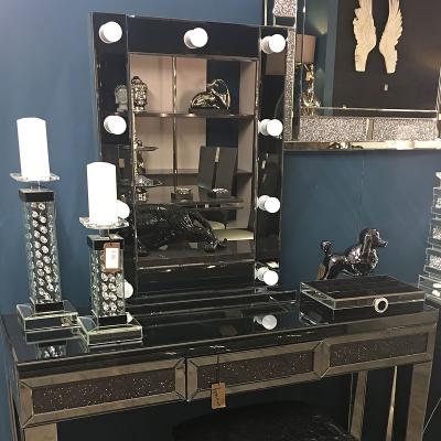 China WXDL-102 Popular Modern Home Decor Customized Make Up Vanity Mirror Led Dressing Mirror For Bedroom for sale