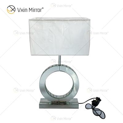 China Factory Supply WXT-005 Modern Modern Silver Table Lamp For Bedroom Mirror Lamp for sale