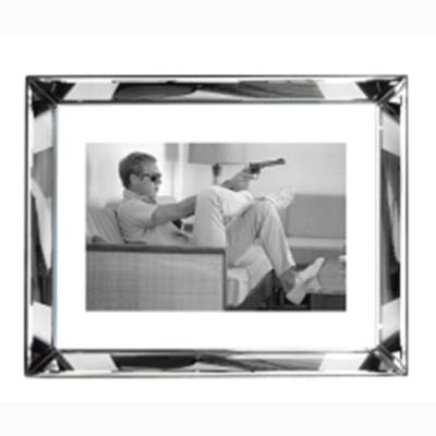 China Vxin Factory Supply Modern Silver Home Decor Silver Handmade Mirror Photo Frame WXP-11 for sale