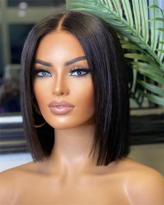 China Unprocessed Bob Wig Beauty Hair Short Wigs 100% Real Curly Hot Orange Hair Wig For Black Women for sale