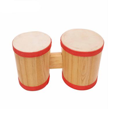 China Double Musical Instrument Kids Musical Toy Bongo Drums Baby Toy Drum Set for sale