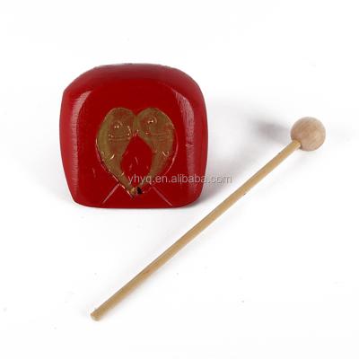 China YH Wooden Musical Instrument Children Play Tone Block Wooden Tone Block Musical Instrument for sale