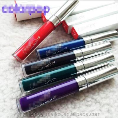 China Sunscreen Customized Fashion Brand 18 Hours Nude Lipstick Liquid Lipstick With 12 Colors Cool Woman Liquid Lipstick for sale