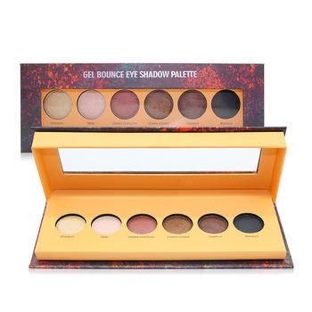 China Wholesale Imported Waterproof 6 Color Eyeshadow Palette for sale