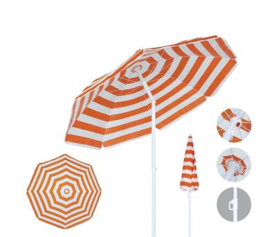 China High Quality Wholesale Patio Beach Garden Umbrella Cafe Furniture Manufacturers Durable Folding Outdoor Sun Umbrella for sale