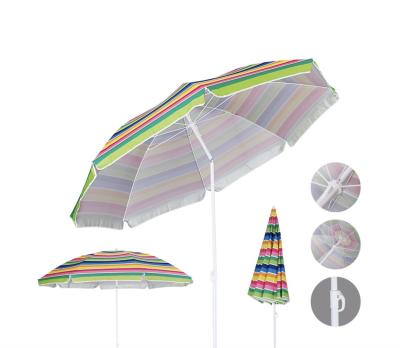 China Durable Printed Manufacturers Light Up Outdoor Patio Beach Umbrella Large Restaurant Cafe Furniture Umbrella Outdoor Beach Umbrella for sale