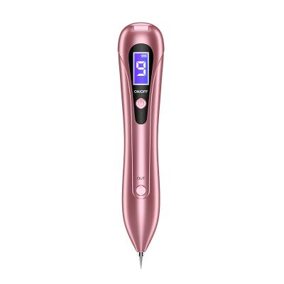 China Skin Tightening Mole Removal Pen LCD Screen with 2 Kinds of Needles and 8 Steps Adjustment to Remove Spots on Skin and Rejuvenate for sale