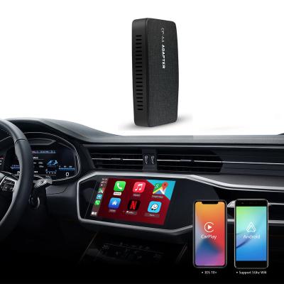 China China-chic New Cartizan 2 in 1 Wireless Carplay Adapter Android Auto for iPhone and Android Auto for sale