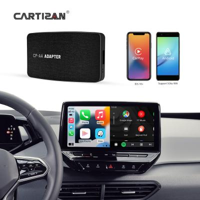 China New China-chic OEM customize wireless android auto carplay 2 in 1 wireless android adapter AA automobile for VW for sale