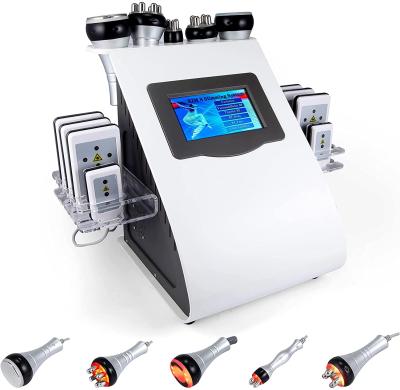 China Weight Loss 6 in 1 Beauty S Shaper Body Shaping RF Lifting EMS Sculpt 40K Lipo Ultrasonic Cavitation Machine for sale