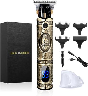 China Precision Cutting Blade Amazon Price Men Haircut Tools Best Precision T-Blades Outliner Grooming Clipper Usb Ding Ling One Blade Beard Hairtrimmer for sale