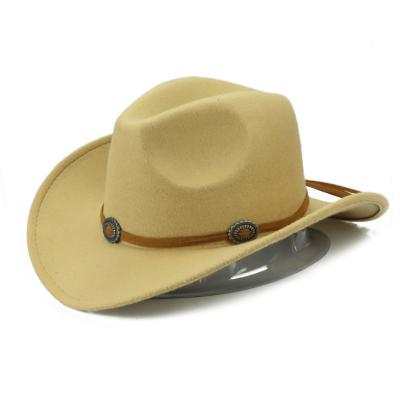 China Wholesale Custom Custom Mens Felt Cowboy Character Hat Hat for sale