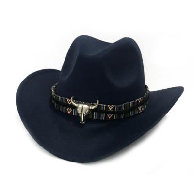 China Wholesale Character Mens Ladies Unisex Decoration Felt Cowboy Hats for sale