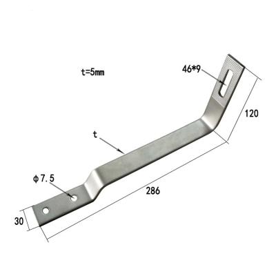 China Easy and secure to mount Solar system mount roof tile fixing shingle roof hooks for solar mounting brackets for sale