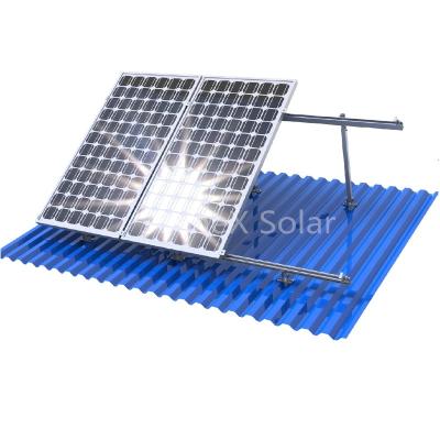 China Easy and secure to mount 10~60 degree Adjustable Angle Solar Panel Mounting Bracket Rear and Front Leg for sale