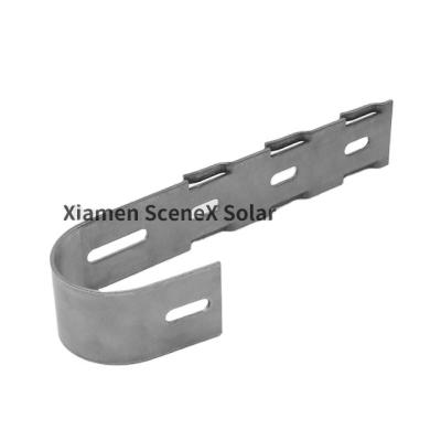 China Wholesale Balcony Solar Hook Panel Holder For Mini Inverter Station Mounting Bracket Plants ING-WMB-HK for sale