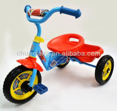 China The foldable baby's tricycle in steel and plastic for sale