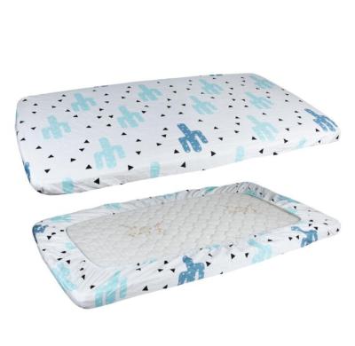 China Hot Selling Woven Crib Sheet Amazon Cotton Baby Fitted Crib Sheets Baby Crib Sheet for sale