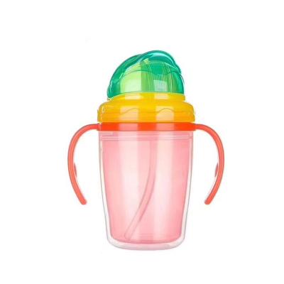 China BPA Free Baby Training Cup with Plastic Handle for Kids, Cute BPA Free Baby Water Cup, Baby Cups for sale