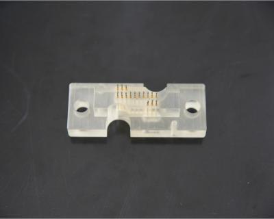 China High Precison CNC Processing Acrylic Resin Parts Milling Utility Insulator Parts for sale