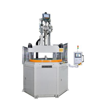 China China Supplier UPPER VERTICAL Professional Plastic Rotary Table Disc Rotary Table Three Column Three Station Injection Molding Machine for sale