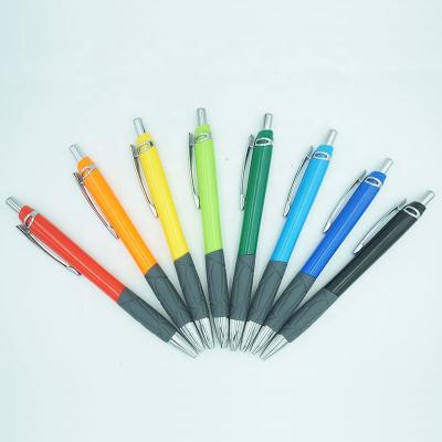 China Pen Stocking Colored Barrel Promotional Customized Tip Pen For Business Logo Printing for sale