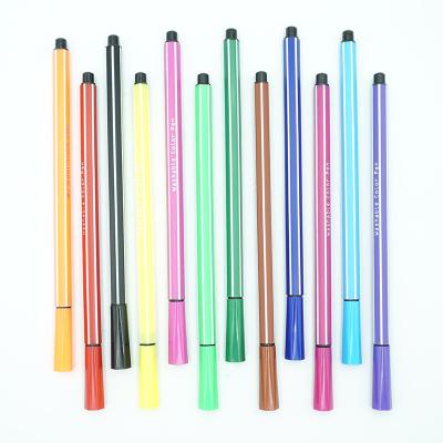 China School Teaching+Office+Home Wholesale Quantity Cute Different Color Washable Sketch Marker Pen Set for sale