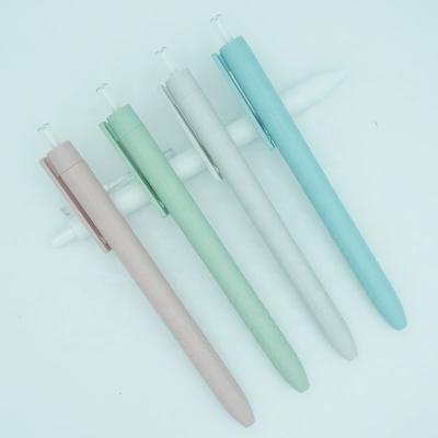 China Stationery Gel Pen Macaron Color Gel Pen 0.5mm 0.7mm Logo Printing Gel Pen 0.5mm 0.7mm Normal Smooth Writing Ball Pen for sale