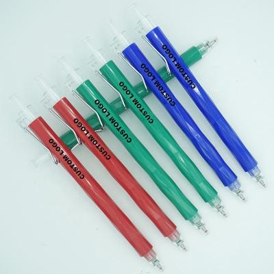 China Promotional Design Pen 2021 Solid Colorful Translucent Barrel Plunger Ink and Tip Gel Pens with Custom Logo for sale