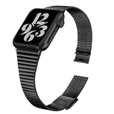 China Fanshion Apple Watch Strap Stainless Steel 38mm 40mm 41mm Watch Band For iwatch 7 6 Band Strap for sale