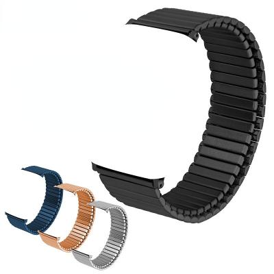 China RT-6610 Stainless Steel Apple Watch Band Flexible Elastic Strap for sale