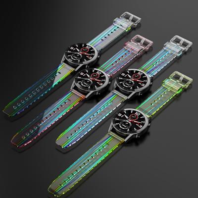 China Sports Silicone Rubber Flexible Watch Band For Samsung Huawei GT2 PRO Strap TPU 20mm 22mm SmartWatch Watch 4 Strap Strap for sale