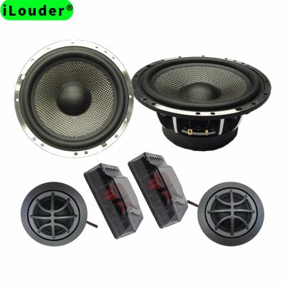 China Iron 6.5 Inch 2 Way Car Speaker Set Audio Component for sale