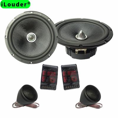 China 6.5 Inch Two Way Component Audio Iron Car Speakers for sale