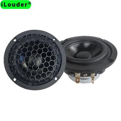 China New 3 Inch High Fidelity Aluminum 20W 4 Ohm Full Range Neodymium Car Midrange Speakers With Grill for sale