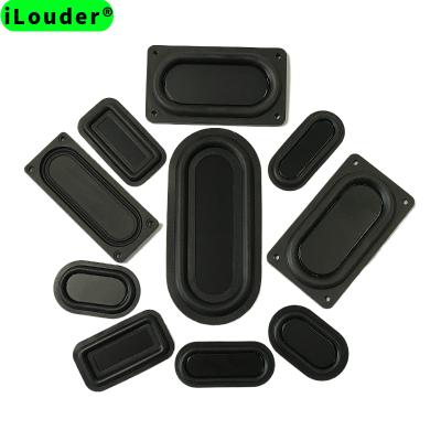 China Passive Rubber Radiator Bass Membrane For Speaker Ellipse for sale