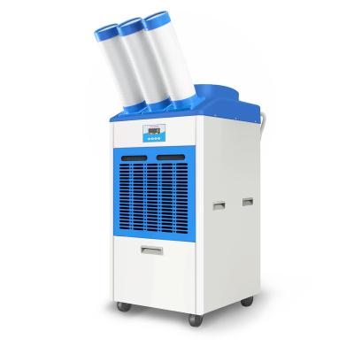 China 25000BTU Factory Freestanding Industrial Air Conditioner with 3 Cold Air Pipes for sale